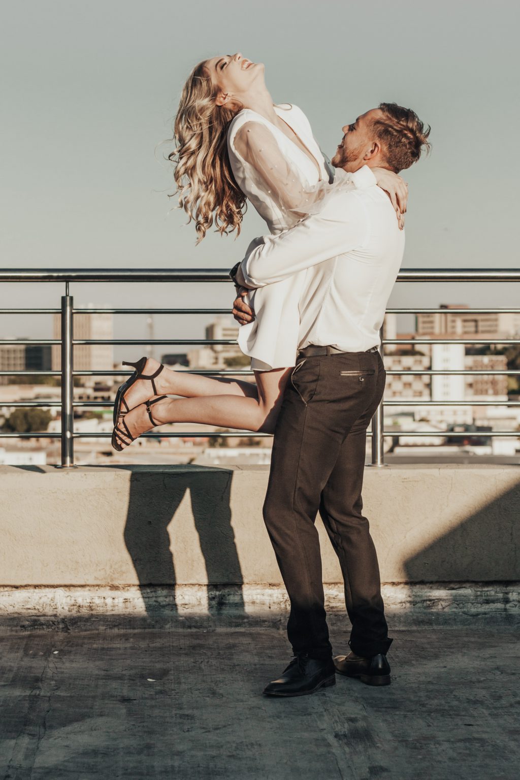 Rooftop ceremony with city views - 1